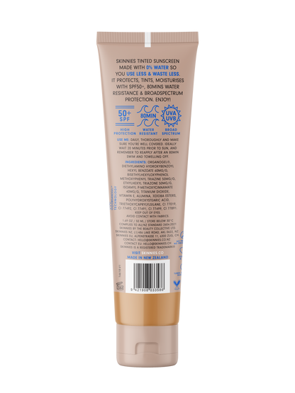 Sheer Glow Tinted Gel Sunscreen SPF50+ Medium