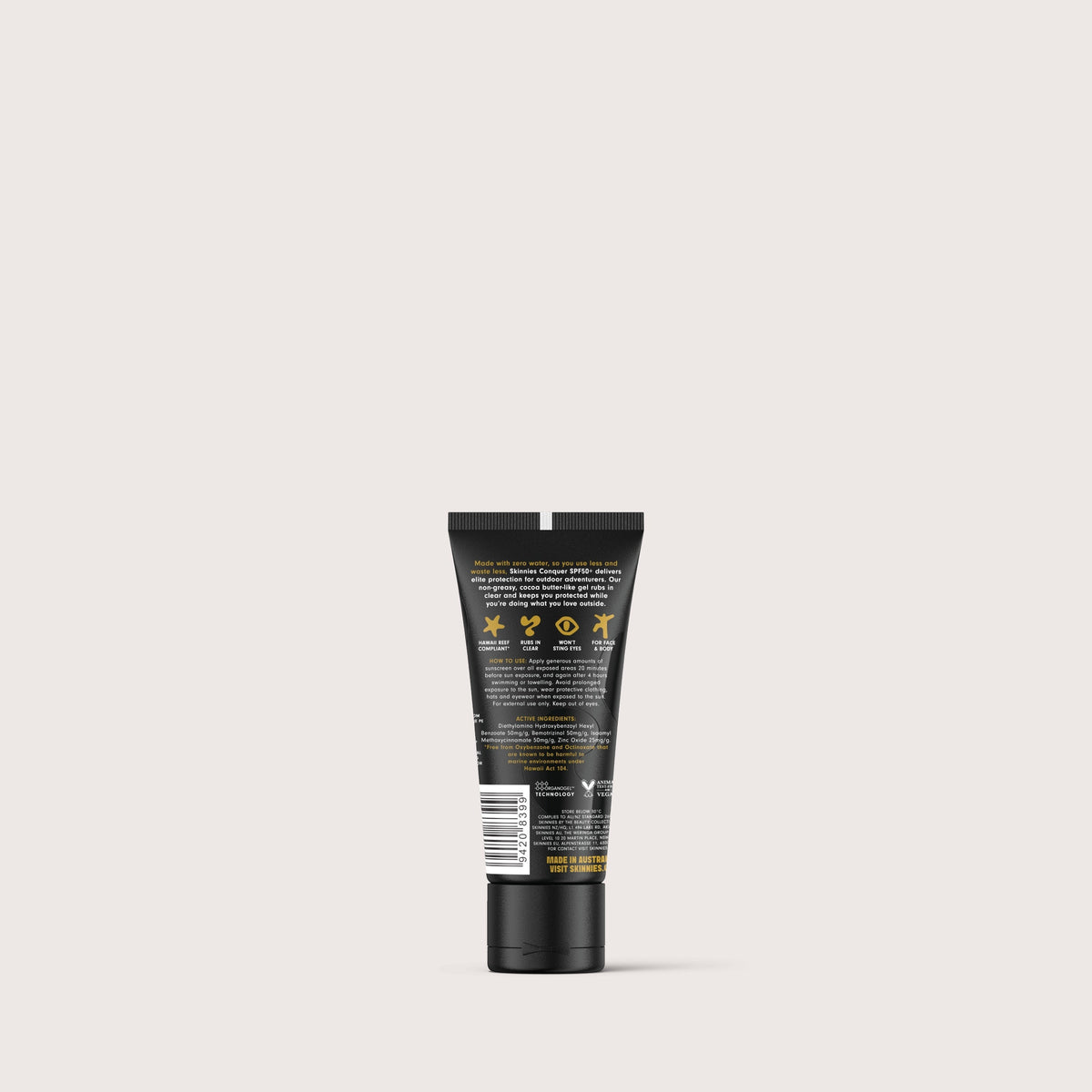 Skinnies CONQUER SPF50+ 35ml back