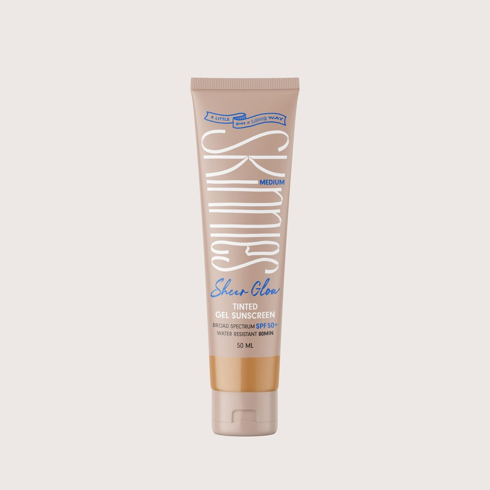 Sheer Glow Tinted Gel Sunscreen SPF50+ Medium